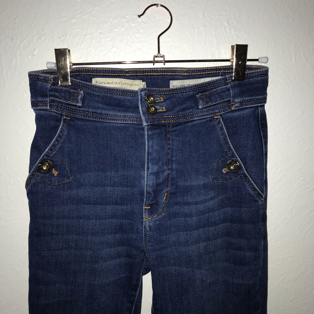 Pilcro and the Letterpress High Rise Bootcut Jeans - Picture 2 of 16